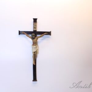 Dřevěný kříž s Ježíšem - Dřevořezba 120 cm