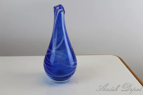 Retro váza z hutního skla