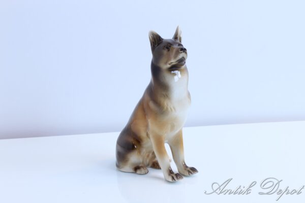 Porcelánová soška psa - ovčácký pes royal dux
