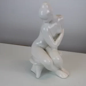 Keramická soška – ženský akt, 60. léta - Detailní pohled