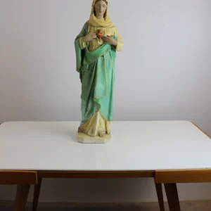 Soška Panny Marie – Nejsvětější Srdce