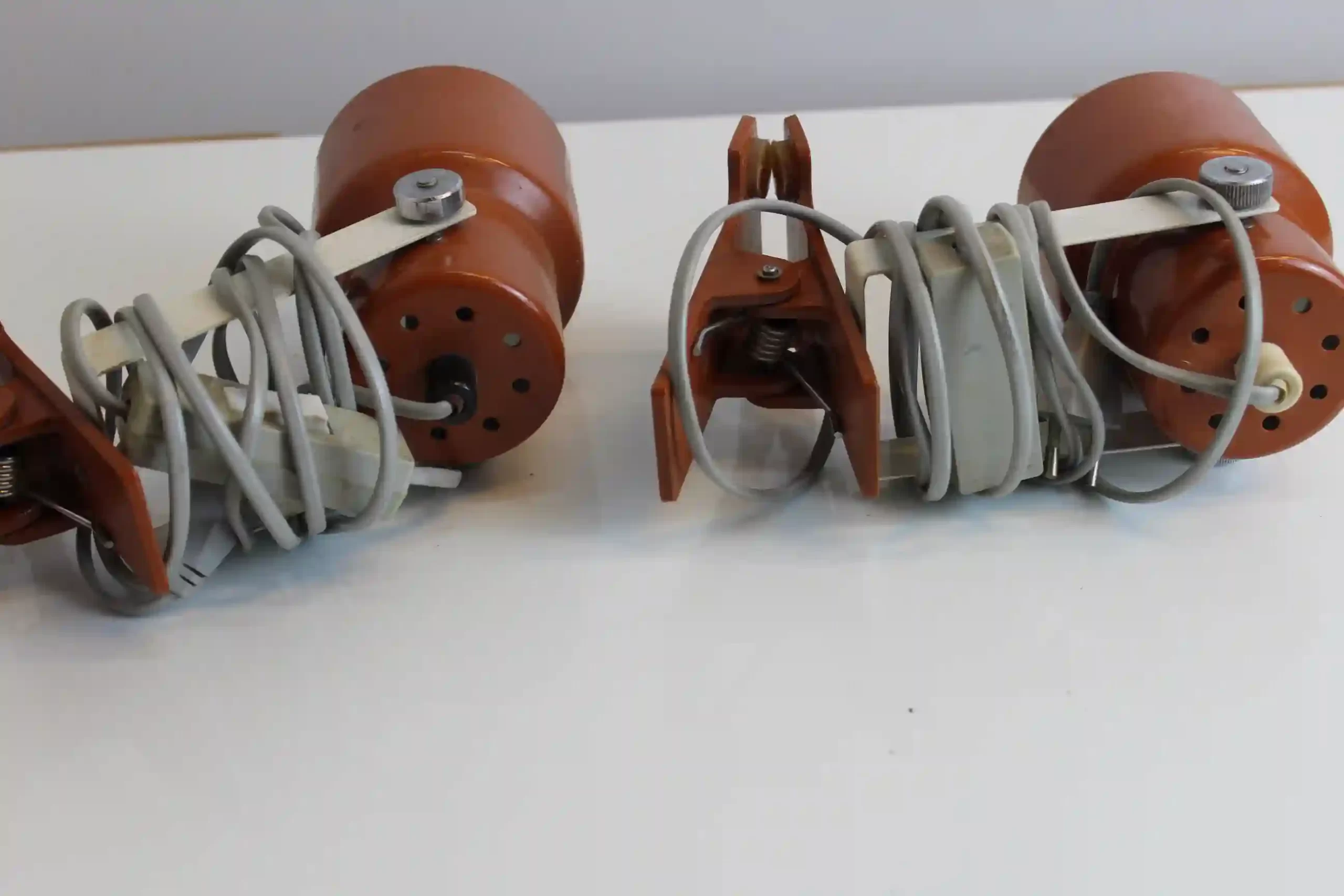 Svěrkové lampičky z 60.–70. let - Kebel s vypínačem